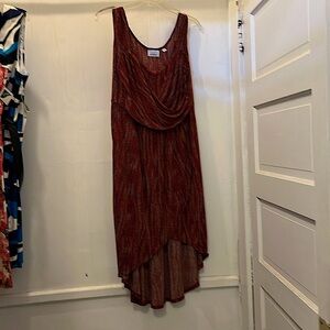 Beautiful, sleeveless, high low dress 18/20